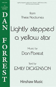 Lightly Stepped a Yellow Star forrest Dan for SATB divisi