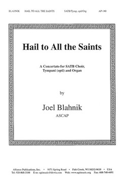 Hail To All The Saints - Satb-org by Blahnik Joel for SATB