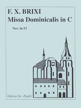 Missa Dominicalis In C - Sc & Inst Pts by for