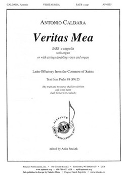 Veritas Mea by Caldara Antonio - Smisek Anita - for SATB a cappella
