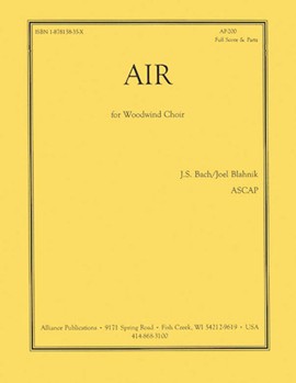 Air for Woodwind Choir by for