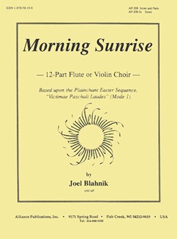 Morning Sunrise - Fl Choir by for