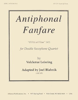 Antiphonal Fanfare - Sax - Set by for