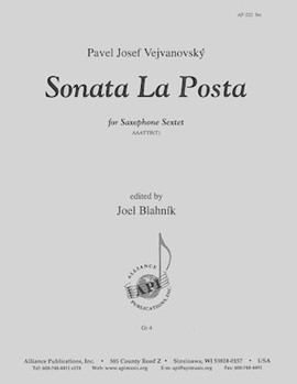 Sonata La Posta - Sax Chr by for