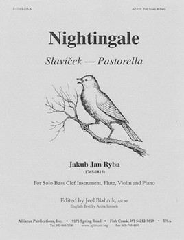 Nightingale - Solo Bs Clef Inst (fl-vln-pno) by for