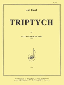 Triptych For Mixed Saxophone Trio [atb] by for