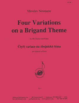 Four Variations On A Brigand Theme - Clnt-pno by for