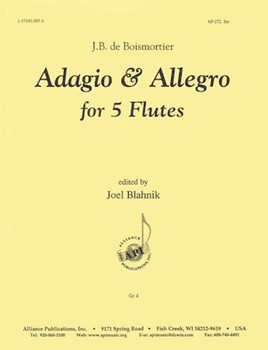 Adagio & Allegro Fr Concerti I & Ii - 5 Fl by for