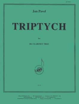 Triptych For Bb Clarinet Trio by for
