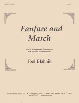 Fanfare & March - Blahnik - Trp & Trb-org by for