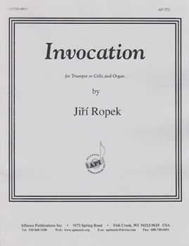 Invocation For Trumpet Or Vc & Organ by for