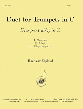 Duet In C For Trumpets by for