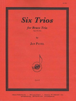 Six Trios For Brass Trio by for