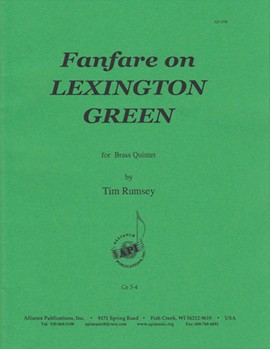 Fanfare On Lexington Green by Rumsey Tim for Brass Quintet