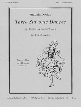 Three Slavonic Dances - Cello Qt by for