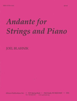 Andante For Strings And Piano by for