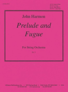 Prelude And Fugue For String Orch - Set by for