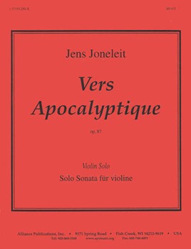 Vers Apocalyptique Op. 87 - Solo Violin by for