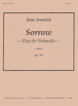 Sorrow-elegy For Violoncello Op. 94 by for