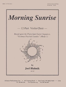 Morning Sunrise - Vln Ens Of 12 by for