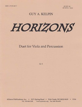 Horizons - Duet For Viola And Percn by for