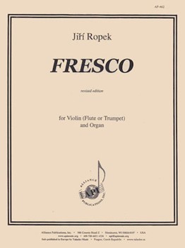 Fresco For Violin And Organ (or Fl Or Trp) by for