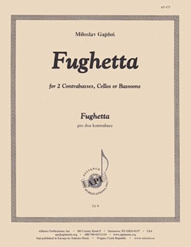 Fughetta For 2 Contrabasses Cellos Or Bsns by for