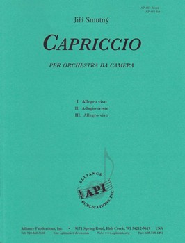 Capriccio Per Orchestra Da Camera - Set by for