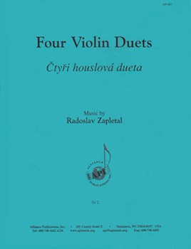 Four Violin Duets - Vln 2 by for