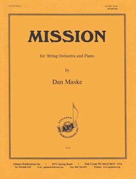 Mission For String Orch & Piano - Set by for