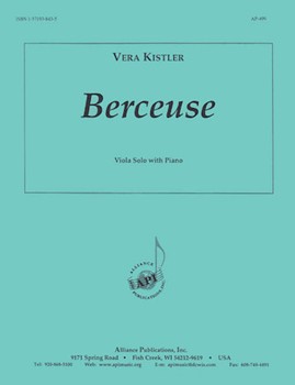 Berceuse For Viola And Piano by for