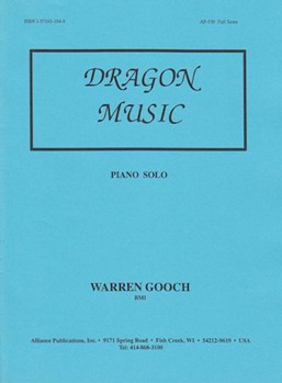 Dragon Music For Piano by Warren Gooch for