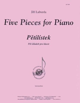 Five Pieces For Piano/petilistek by Laburda Jiri for