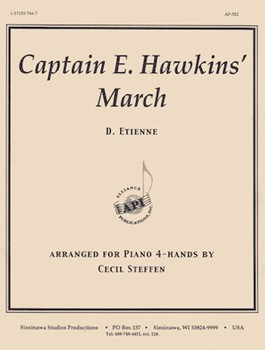Captain E Hawkins March - Pno Duet by for