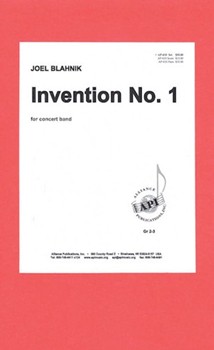 Invention #1 by Blahnik Joel for Concert Band