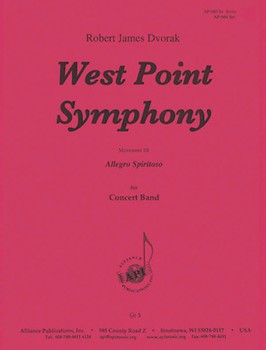 West Point Symphony Mvt Iii - Band Set by for