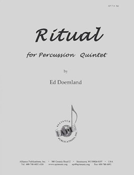 Ritual For Percussion Ensemble (5) -set by for