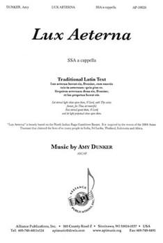 Lux Aeterna - Ssa by Dunker Amy for SSA