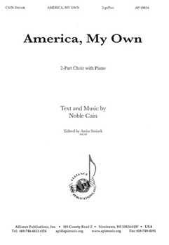 America My Own - 2pt-pno by Cain Noble - Smisek Anita - for