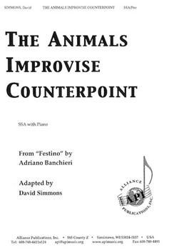 Animals Improvise Counterpoint by Banchieri Adriano - Simmons David - for SSA