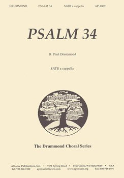 Psalm 34 by Drummond R Paul for SATB