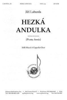 Hezka Andulka by Laburda Jiri for SAB a cappella