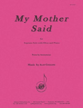 My Mother Said - High Voc-ob-pno by for