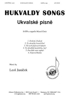 Hukvaldy Songs by Janacek Leos for SATB a cappella