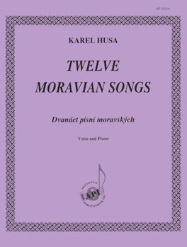 Twelve Moravian Songs - Voc Solo-pno by for