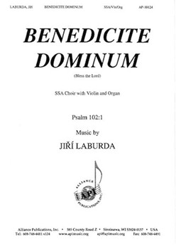 Benedicite Dominum (Bless the Lord) by Laburda Jiri for SSA and Organ