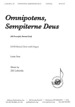 Omnipotens Sempiterne Deus by Laburda Jiri for SATB