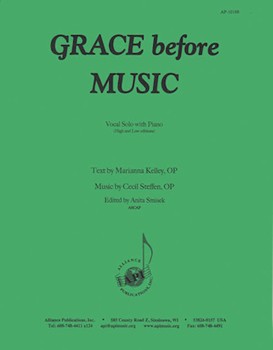 Grace Before Music - Voc Solo-pno by for