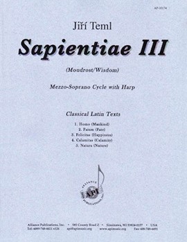 Sapientiae Iii - Mezzo Solo-harp by for