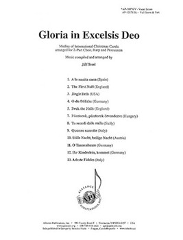 Gloria In Excelsis Deo: 13 2-pt Xmas Carols - Hp-pcn by Jiri Teml for 2-Part